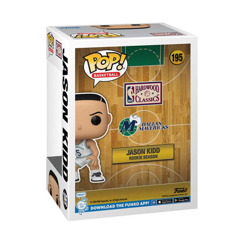 NBA Legends: Mavs Jason Kidd (Rookie) Pop! Vinyl