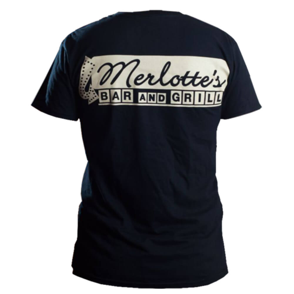 True Blood Merlotte's Bar Black Male T-shirt