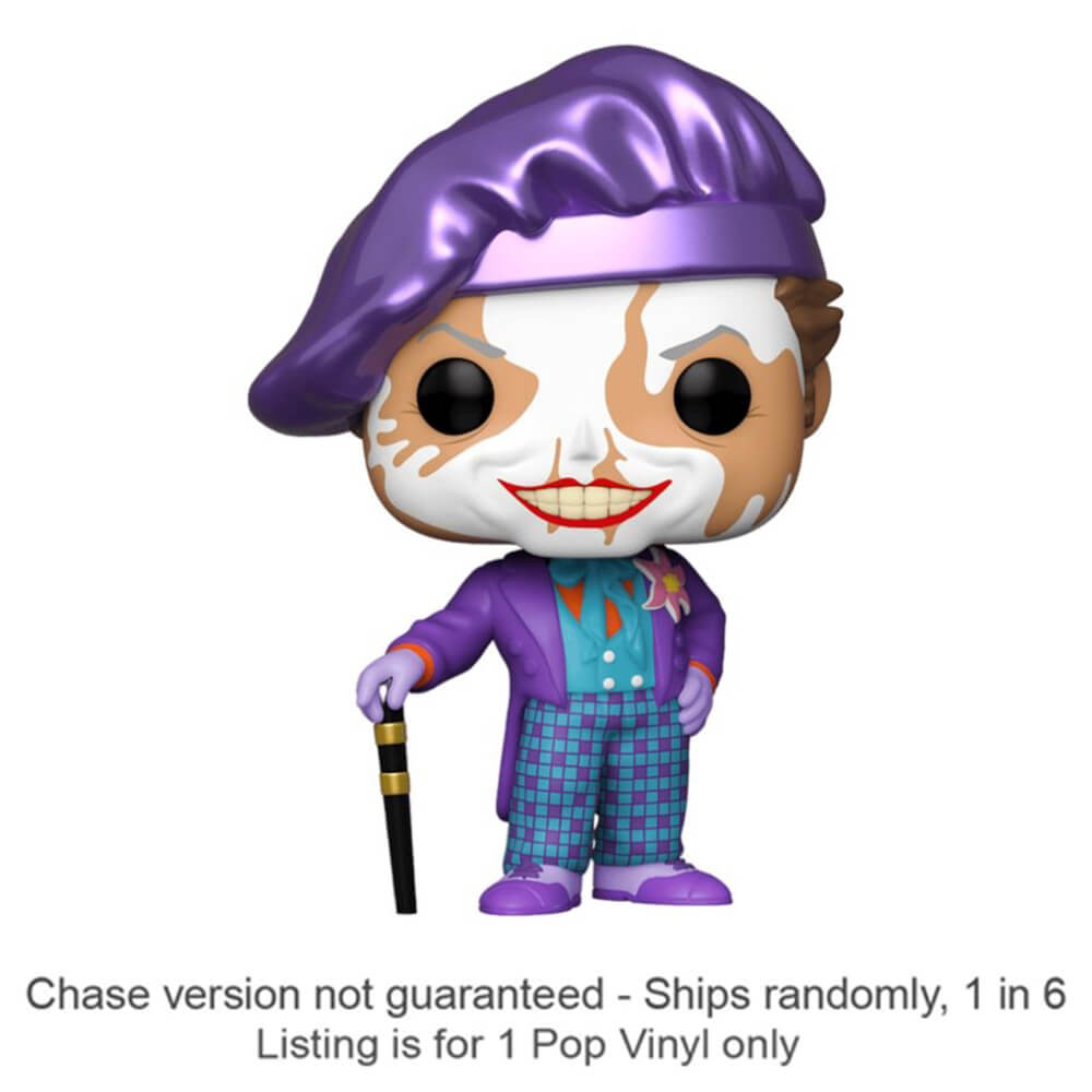 Batman 1989 Joker with Hat Pop! Vinyl Chase Ships 1 in 6