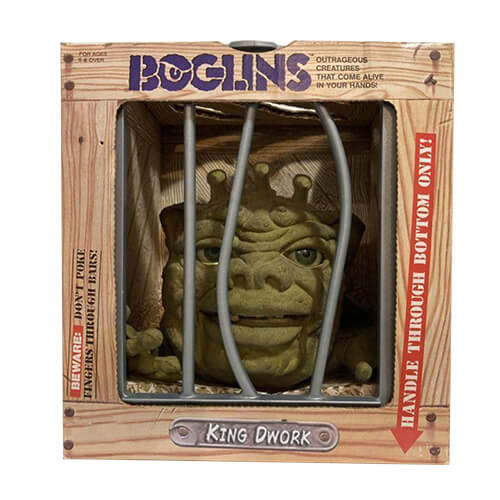 Boglins King Dwork handpop