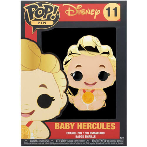 Hercules Baby Hercules 4" Pop! Enamel Pin Chase Ships 1 in 6