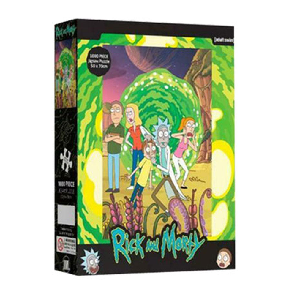 Rick e Morty 1000pc quebra -cabeça