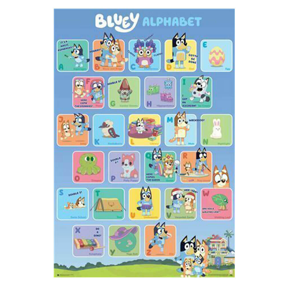 Impact Bluey Plakat (61x91,5 cm)