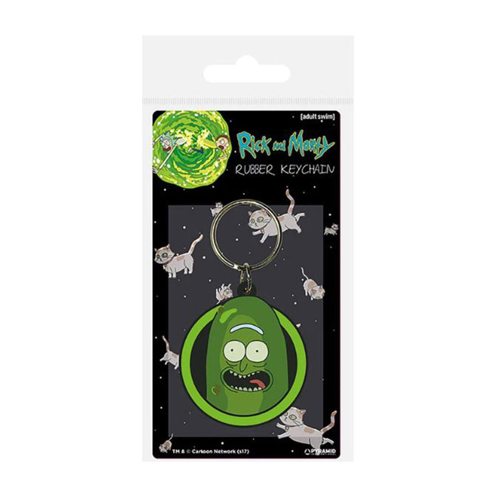 Rick og Morty Rubber KeyRing