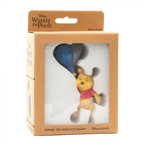 Winnie the Pooh Bear Holding Balloons Pot Buddy