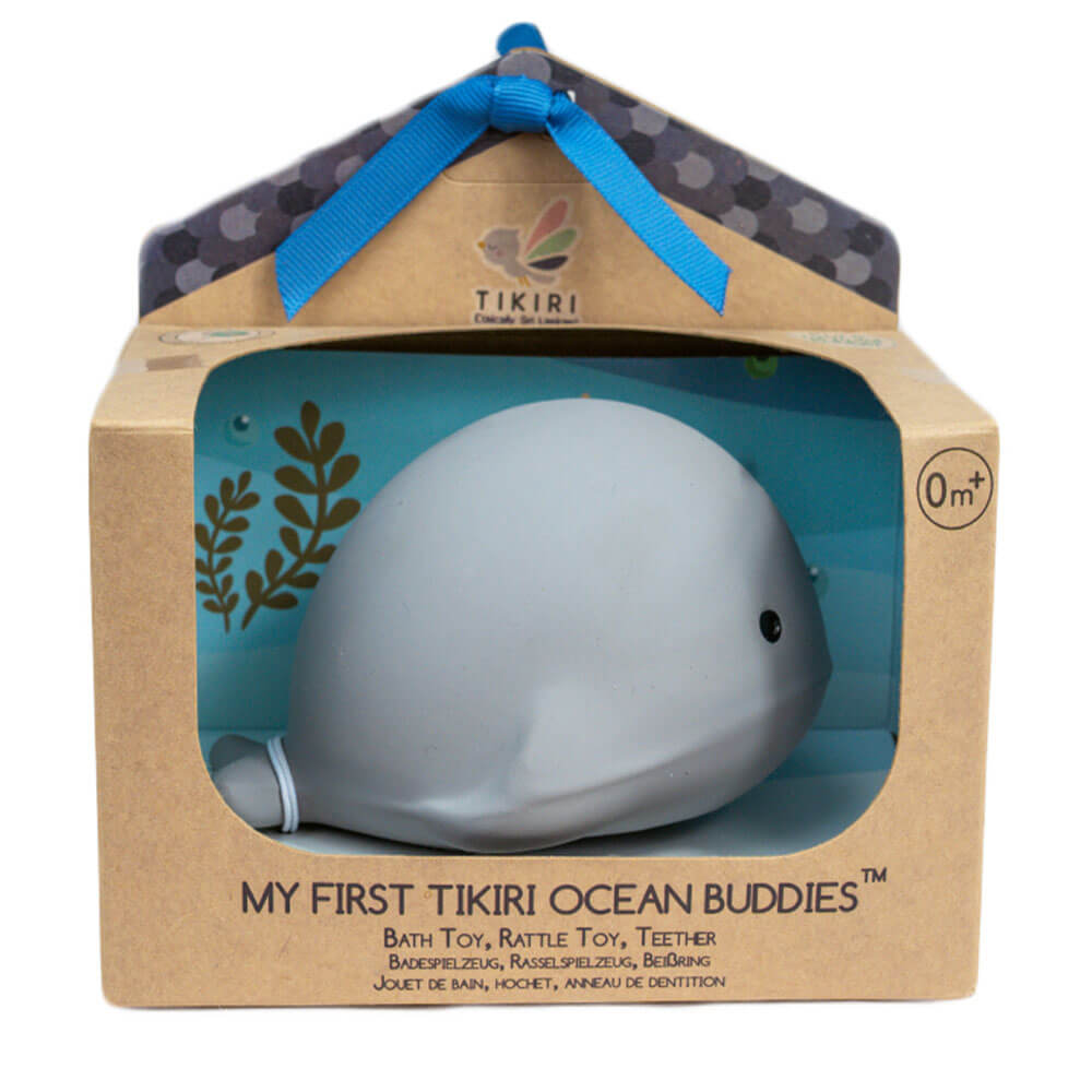 Rubber Ocean Buddy Rattle & Bath Toy (en boîte)