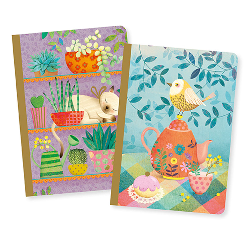 Djeco Little Notebooks（2のセット）