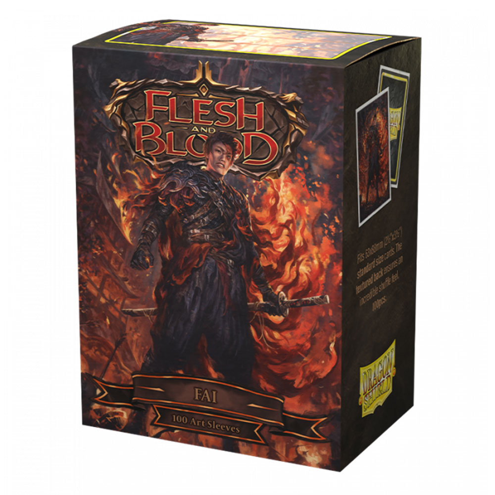 Dragon Shield Flesh & Blood Matte Art Mouwen Box