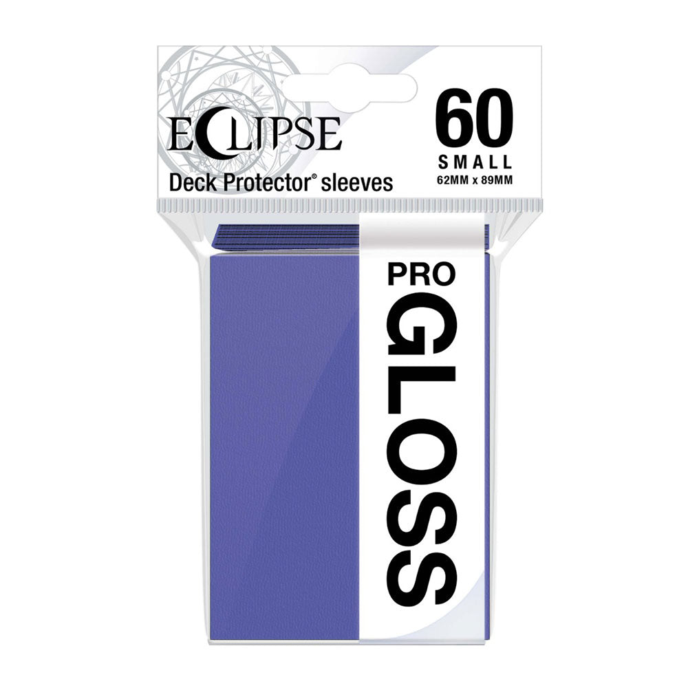 Mangas de brilho protetor de deck eclipse s 60pcs