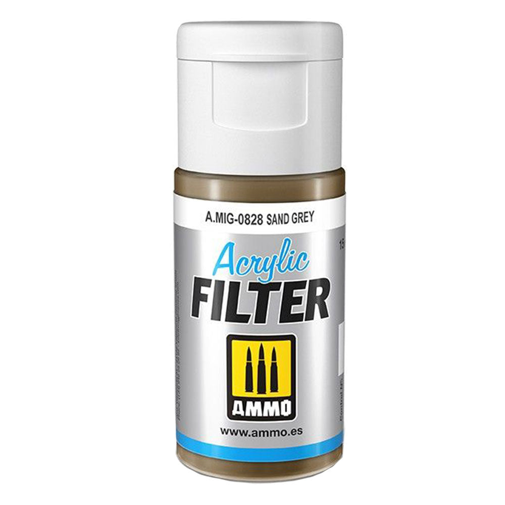 Amunicja przez filtr akrylowy MIG 15 ml