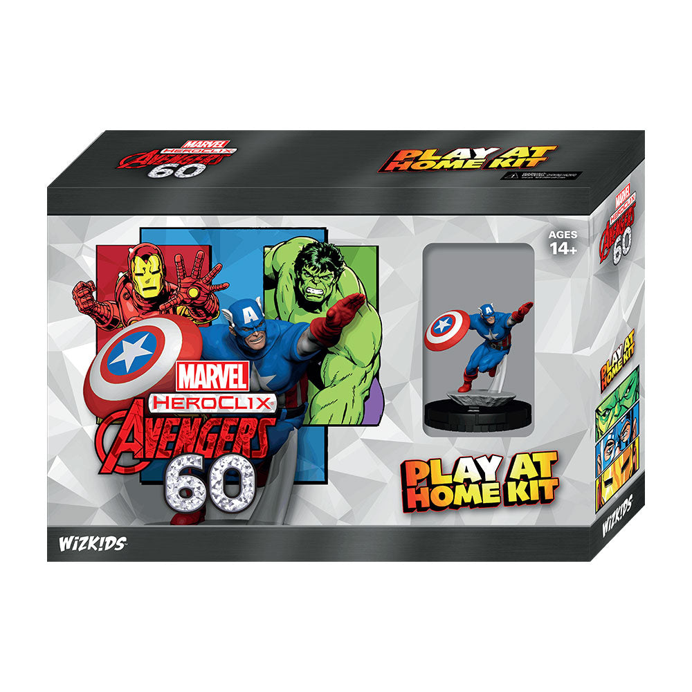 Marvel Herclix Avengers60 Juega en casa kit