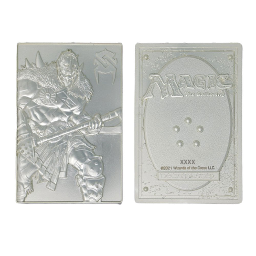 Magic The Gathering Silver plaqué carte