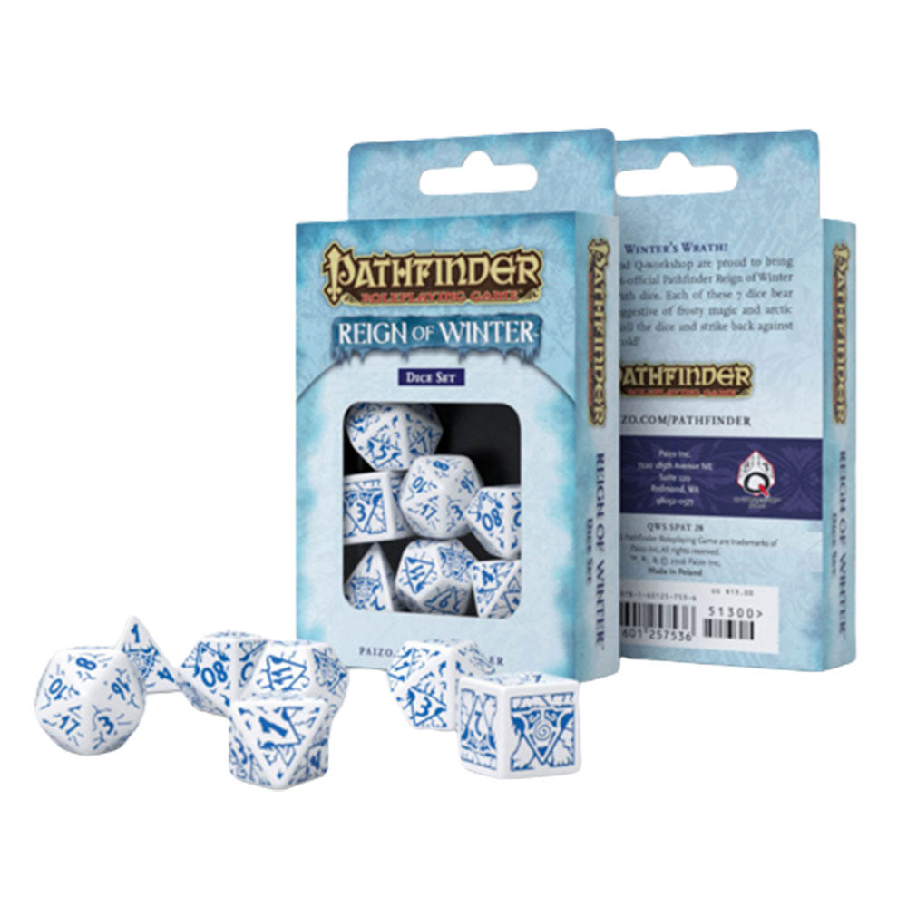 Q Workshop Pathfinder Dice (sæt af 7)