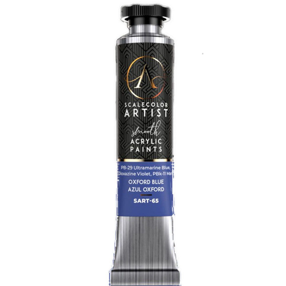 スケール75 ScaleColorアーティストペイント20ml（青）