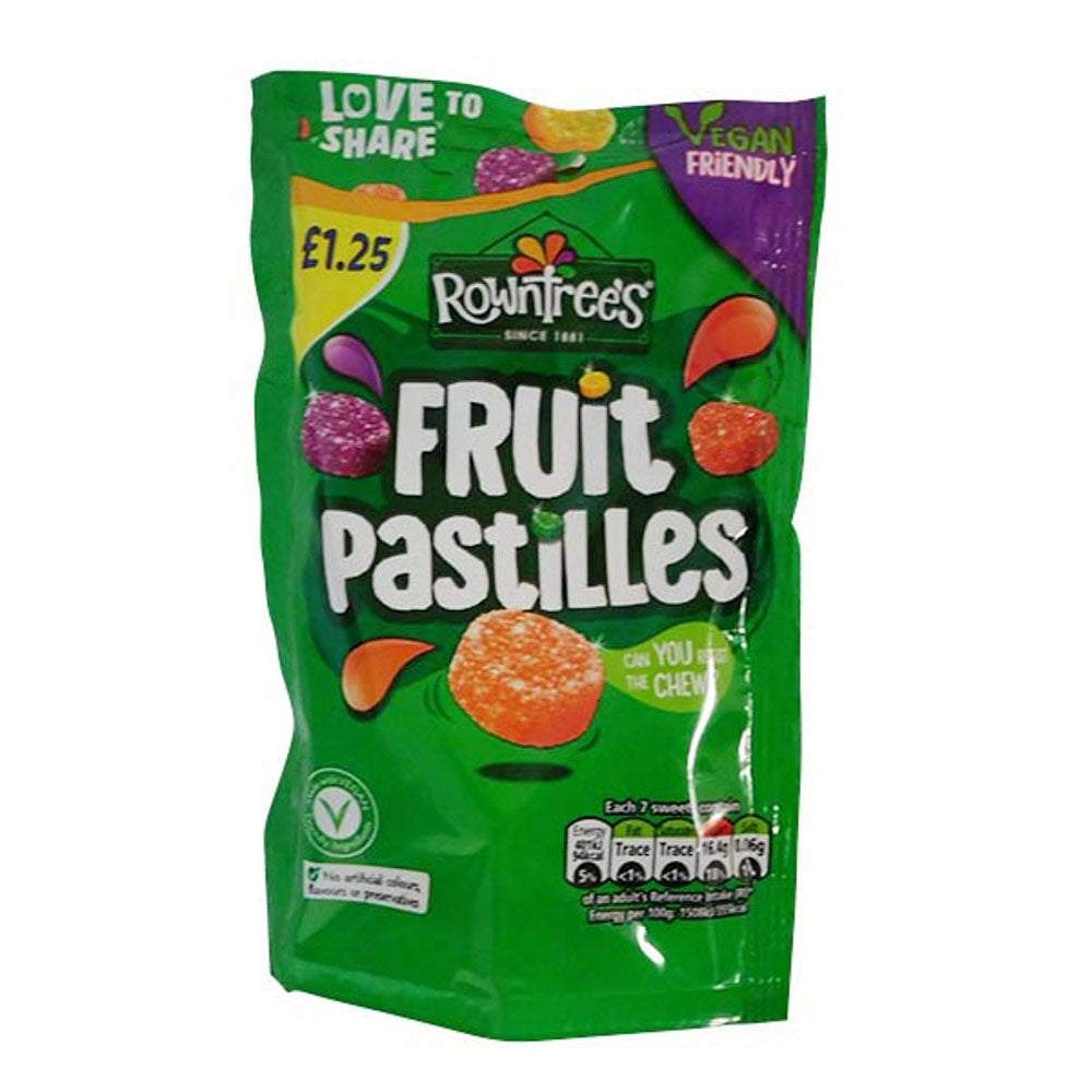 Rowntrees frutas pastillas