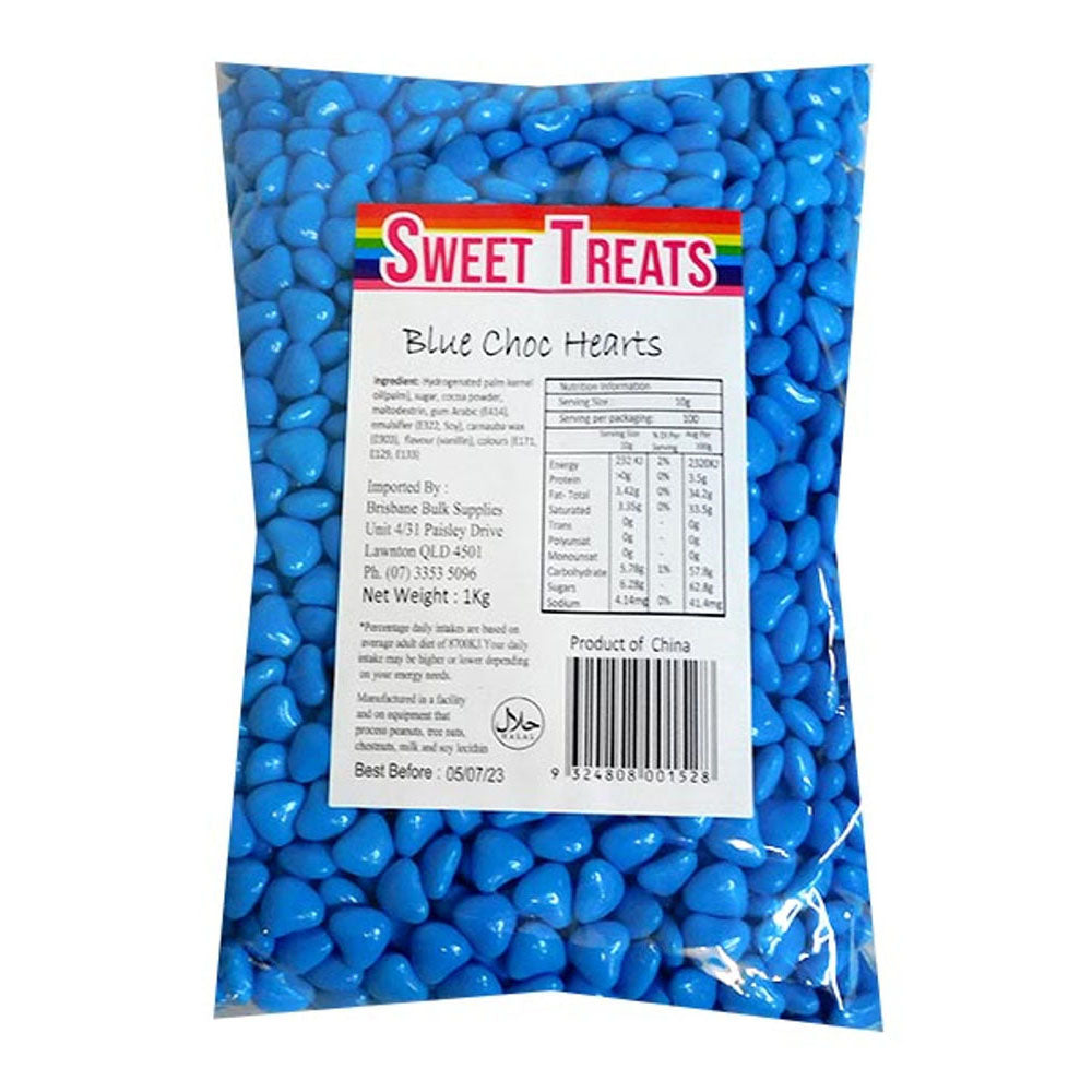 Sweet Treats Choc Hearts 1kg