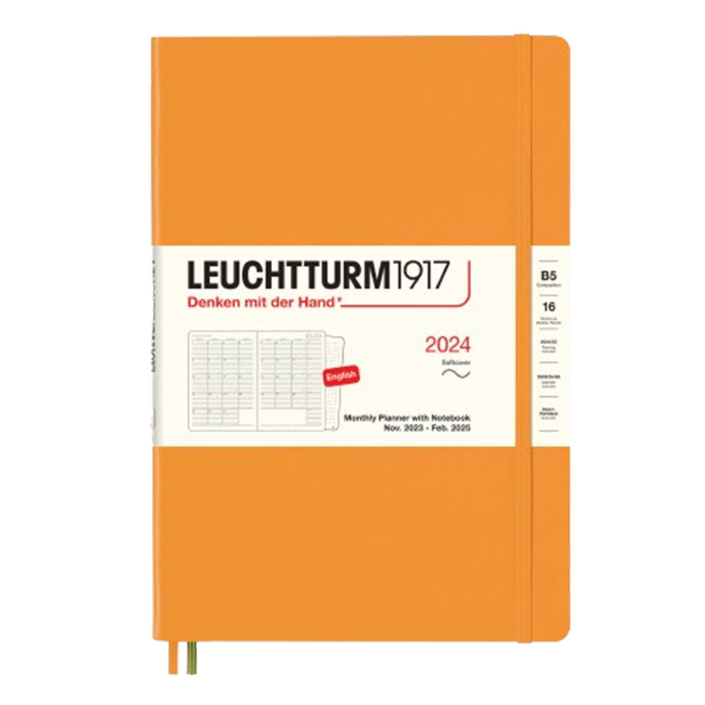 2024 B5 Monthly Planner & Notebook Composition