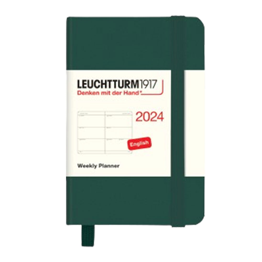 Leuchtturm 2024 A7 Mini planificateur hebdomadaire