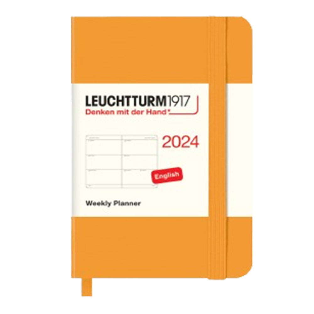 Leuchtturm 2024 A7 ukentlig mini -planlegger