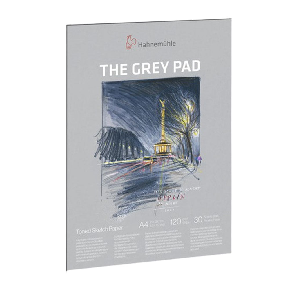 Hahnemuehle Gray toned 30-ark Sketchpad 130gsm