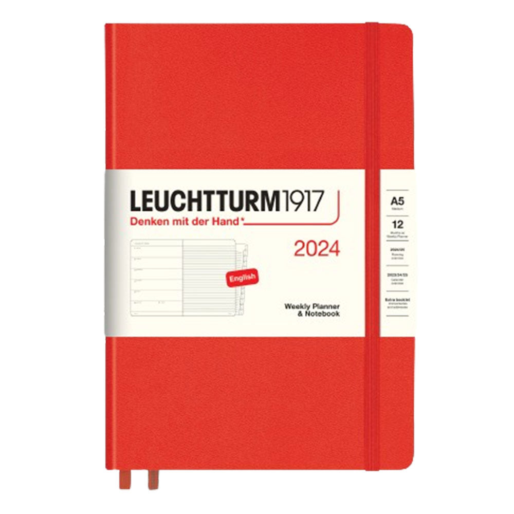 2024 A5 Week Planner & Notatbook z broszurą