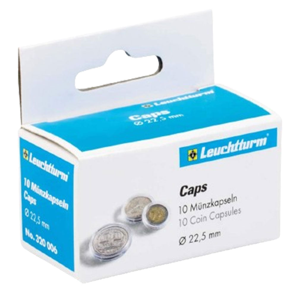 Leuchtturm muntcapsules 10pk (van maat 20-29)