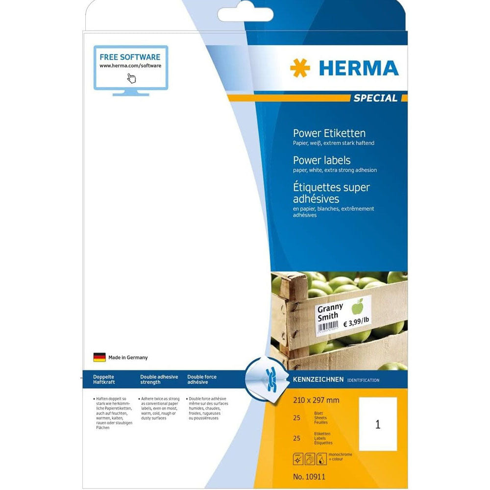 Herma Power Etyels A4 25pc