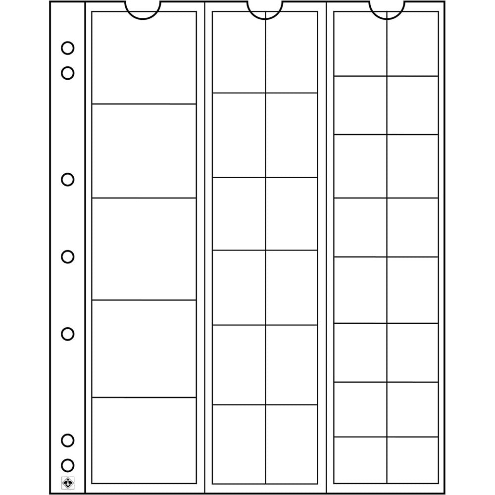 leuchtturm numis coin sheet 5pk