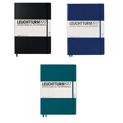 Leuchtturm HC Master Slim Plain Notebook A4+