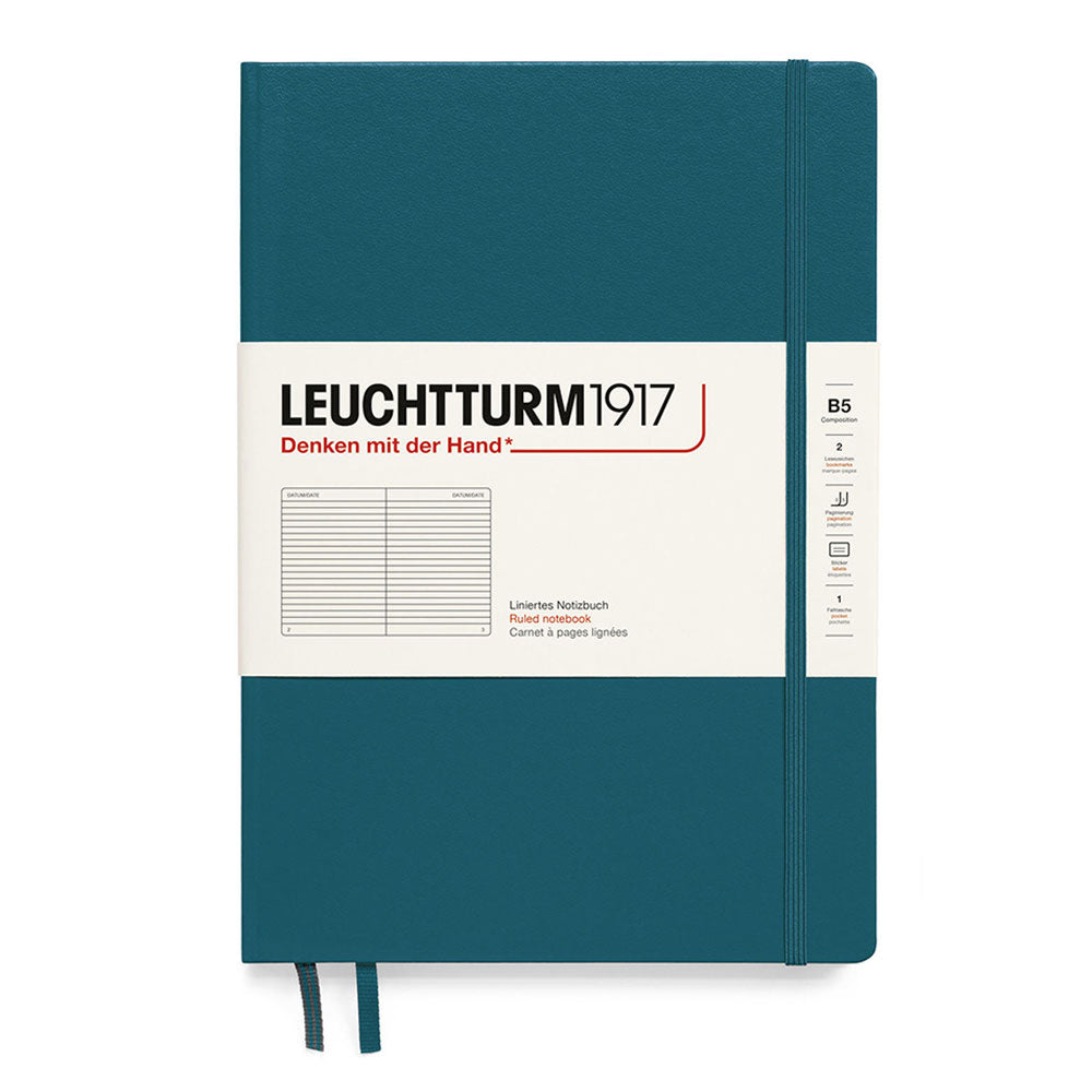 Leuchtturm HC組成はノートブックb5を支配しました