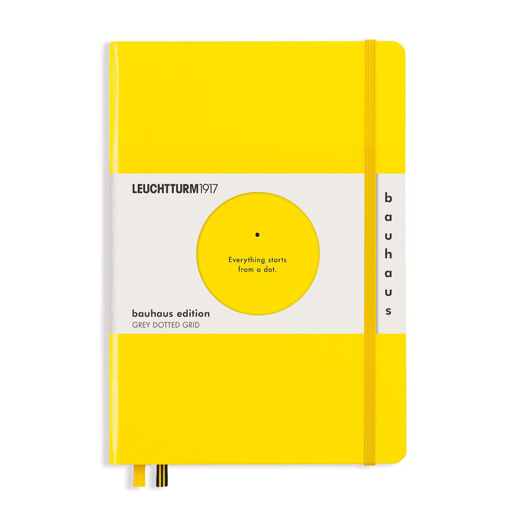 Leuchtturm HC Bauhaus prikkede A5 Notebook