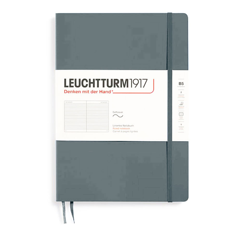 Leuchtturm SC -komposition styrede notesbog B5