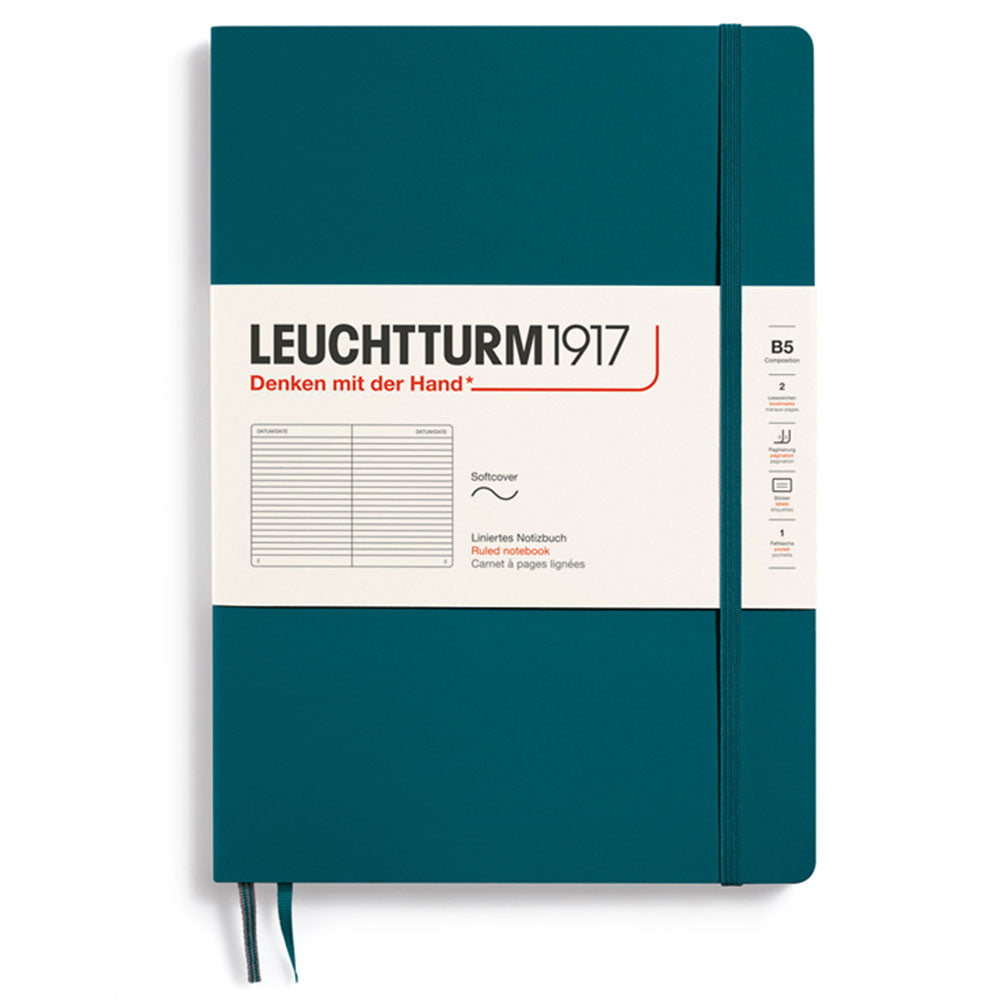 Leuchtturm SC -komposition styrde anteckningsbok B5