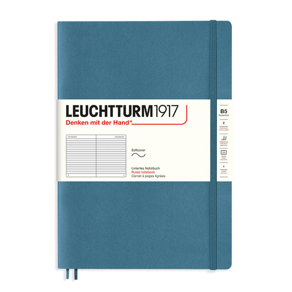 Leuchtturm SC -komposition styrde anteckningsbok B5