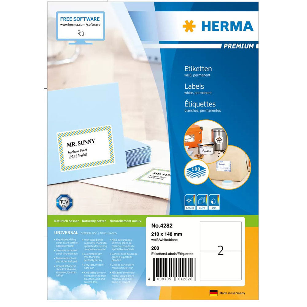 Herma Premium Etyels A4 210 mm 100pc