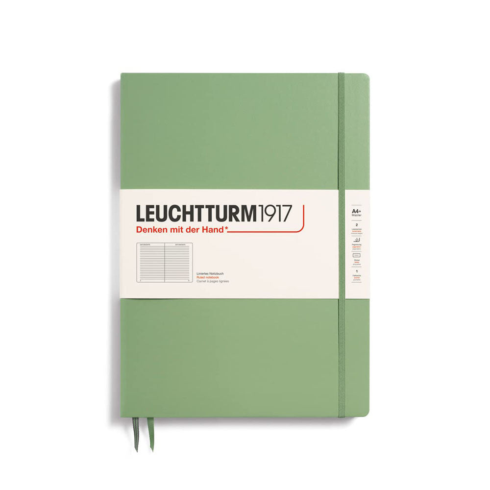 Leuchtturm HC Master rządził Plain Notebook A4+