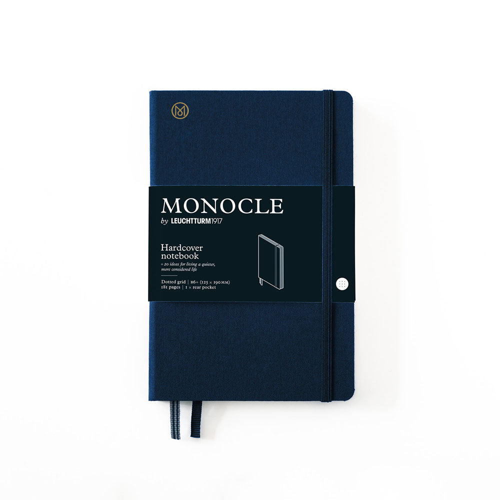 Leuchtturm Monocle Inbunden prickad anteckningsbok B6+