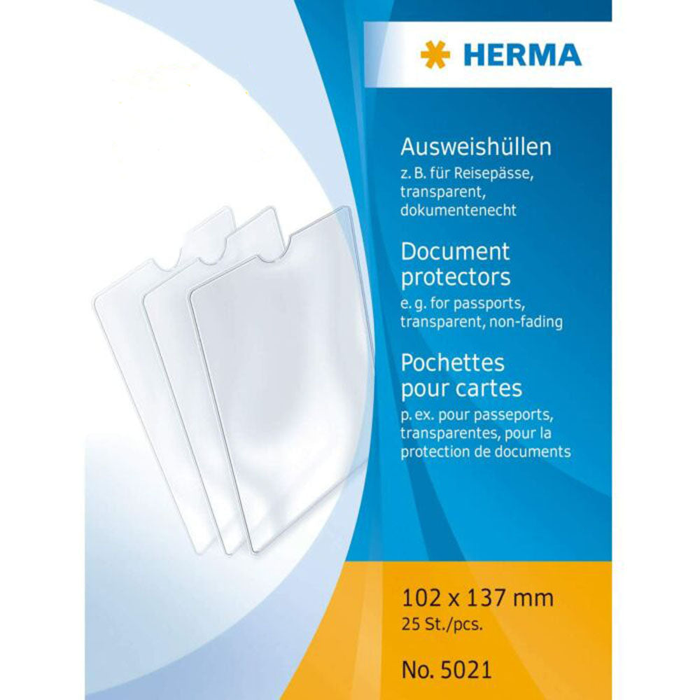 Herma Document Protectory 25pk