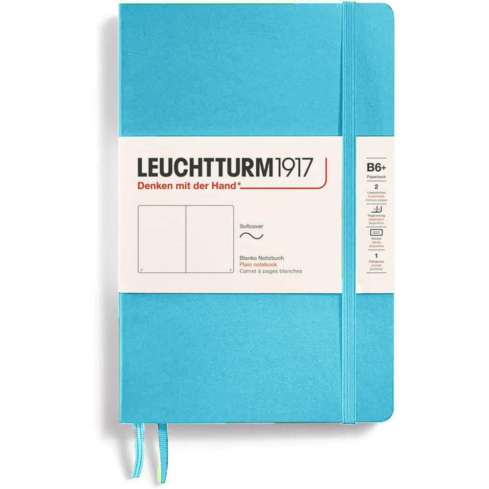 Leuchtturm SCペーパーバックプレーンB6+ノートブック123pg