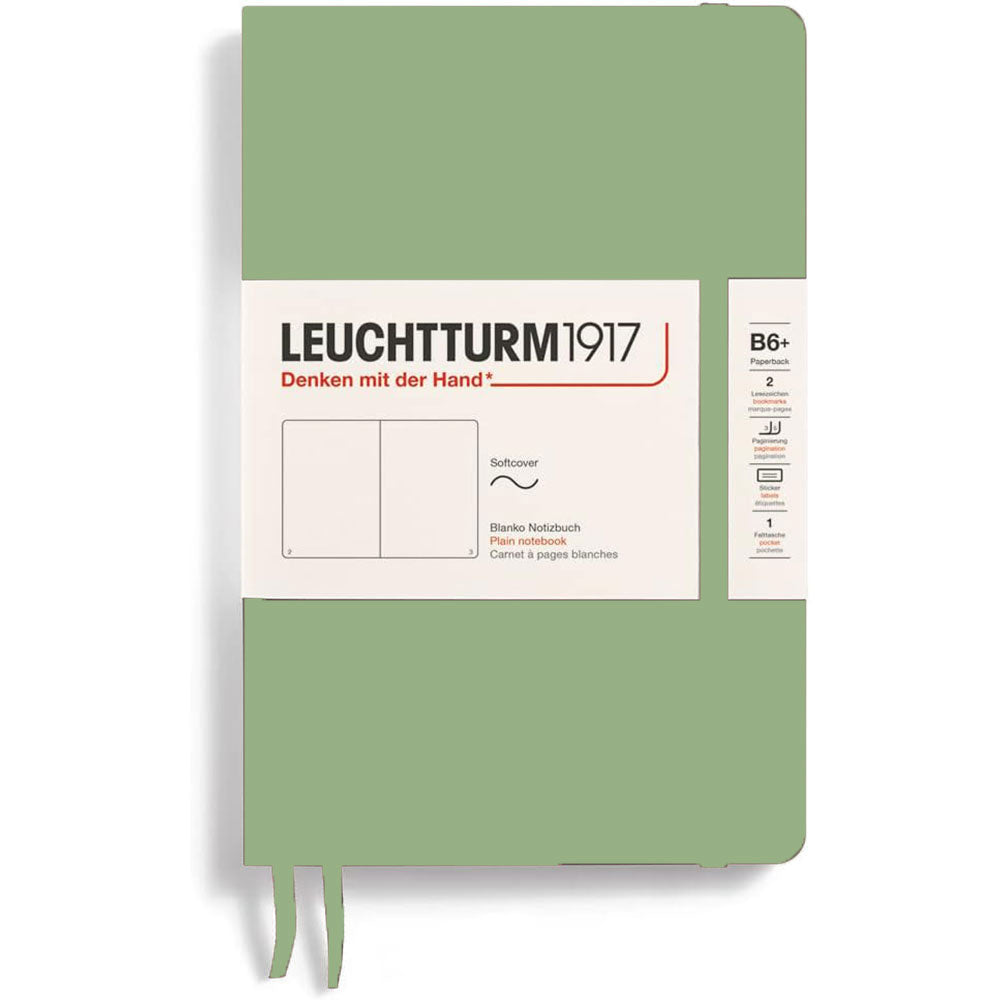 Leuchtturm SC Paperack Plain B6+ Notebook123pg