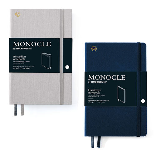 Monocle Hardcover Accordion Dotted Notebook B6+