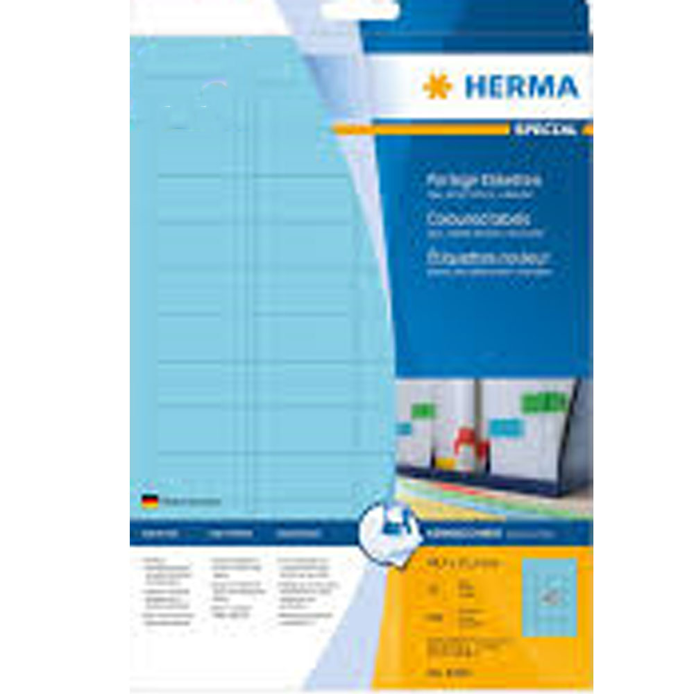 Herma Colored Etiketter A4 100 st (45,7x21,2mm)