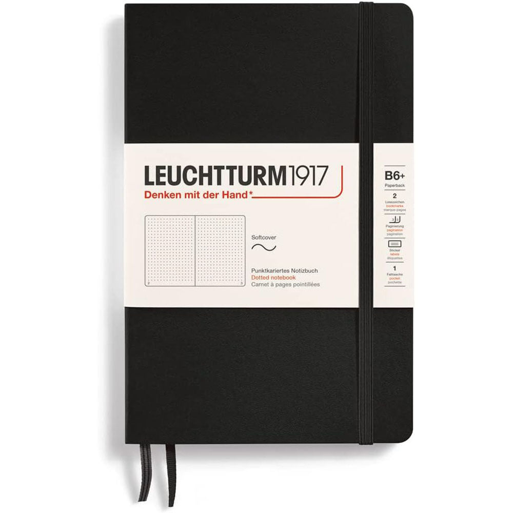 Leuchtturm sc pocketbok prickad b6+ anteckningsbok123pg