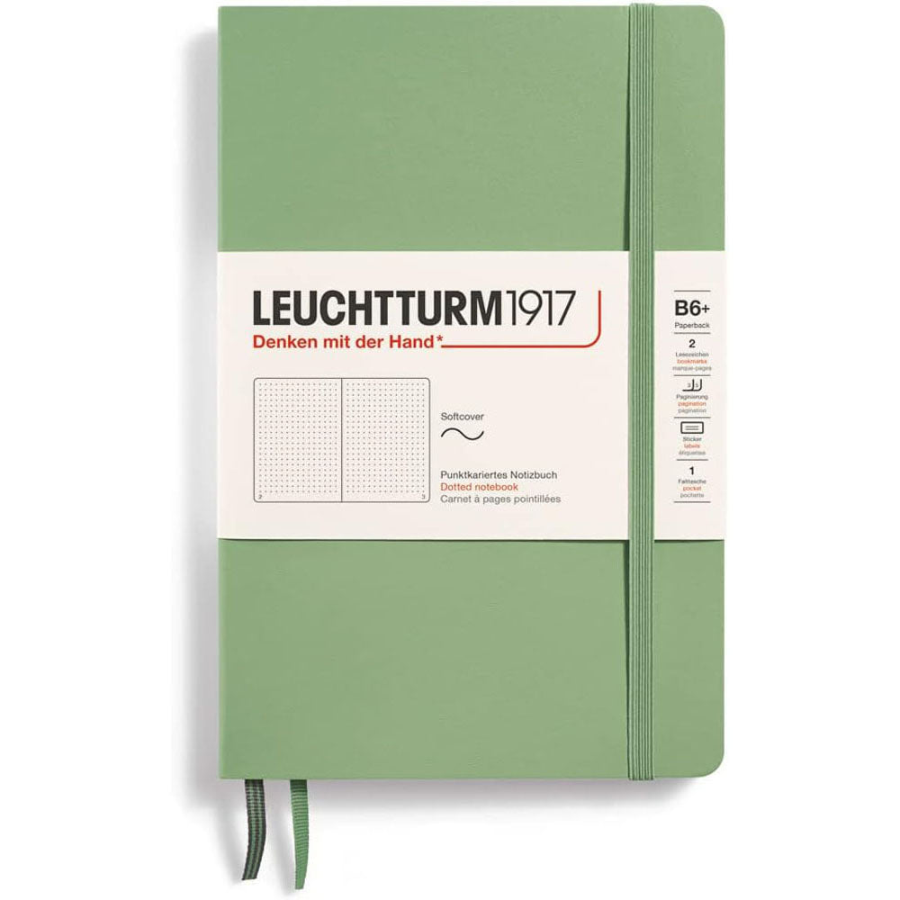 Leuchtturm sc pocketbok prickad b6+ anteckningsbok123pg