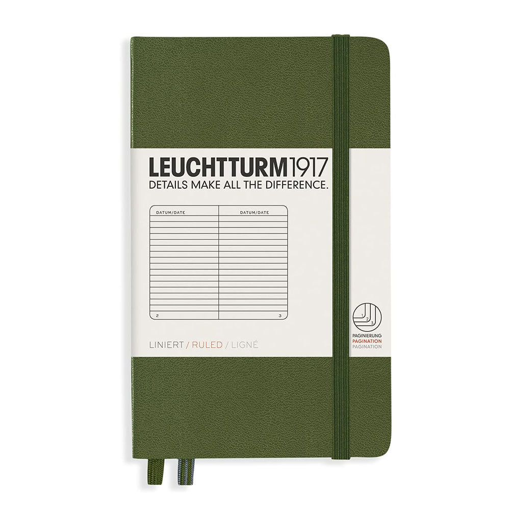 Leuchtturm Hardcover Ruled Notebook A6