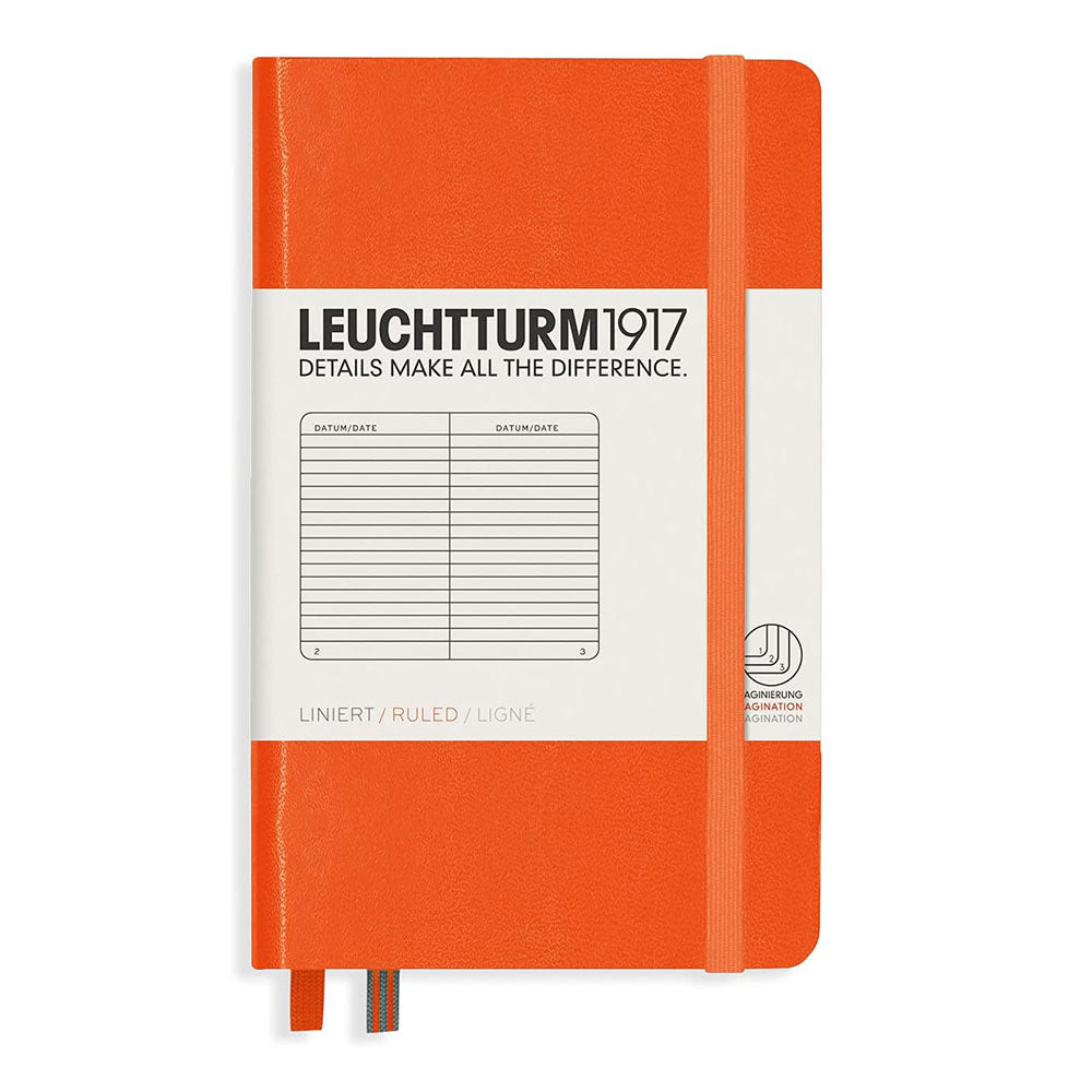 Leuchtturm Hardcover Ruled Notebook A6