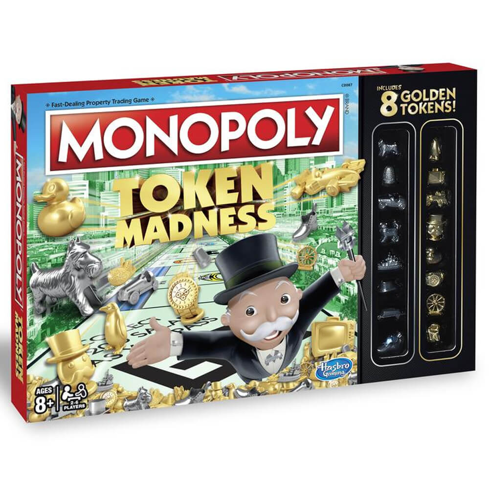 Hasbro Gaming Token Madness Monopolyゲーム