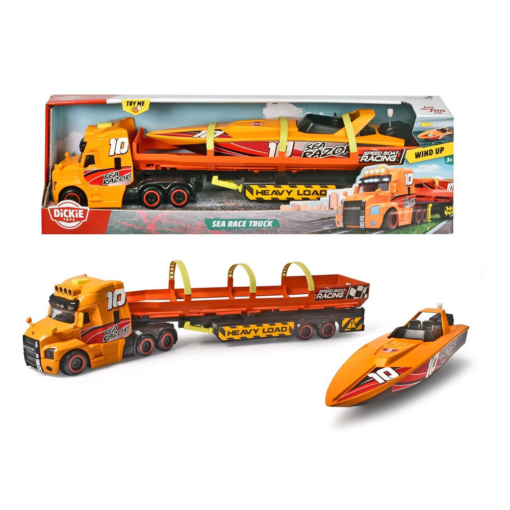 Dickie Toys Sea Race Truck with Light and Sound 41cm