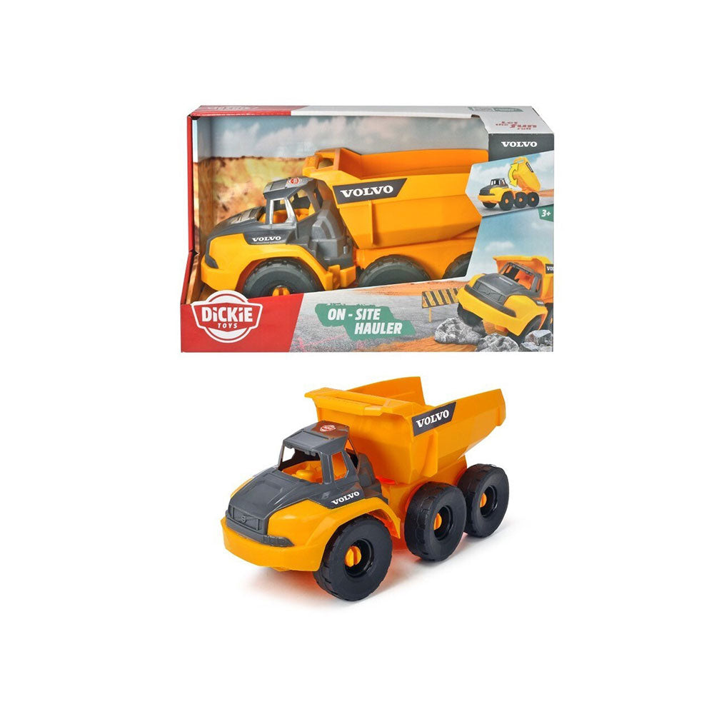 Dickie Toys Volvo on-site vrachtwagens 26 cm