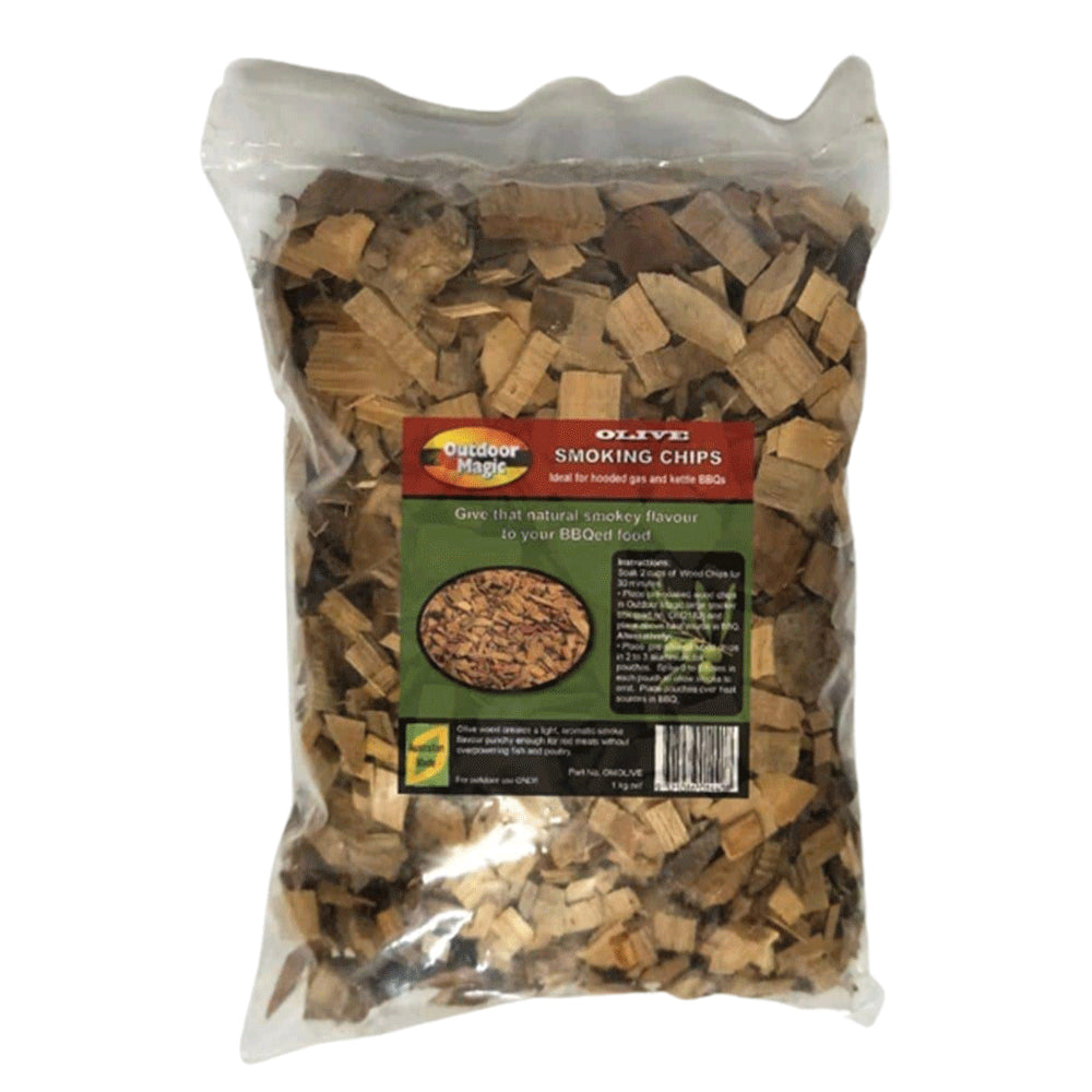 Outdoor -Magie Raucherchips 1 kg Tasche